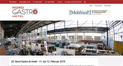 Desktop Screenshot of nordgastro-hotel.de